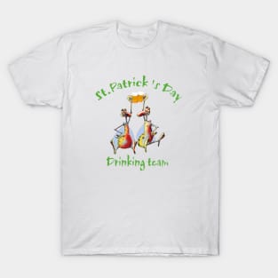 St. Patrick's Day Drinking Team T-Shirt